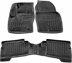 Guminiai kilimėliai Stingray 3D FORD C-Max Hybrid 2010-2019 (Juodas)