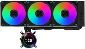 aio cooler - Lian Li HYDROSHIFT II LCD-C 360CL ARGB AiO Aušintuvas Juodas (Black) - 1 nuotrauka