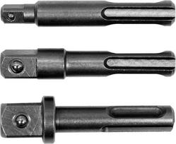 Yato YT-04686 - Adapterių rinkinys SDS-plus 1/4", 3/8", 1/2"