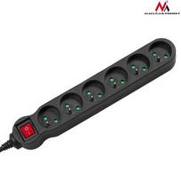 rites laidam - Maclean Power Strip MCE188 5m Black - 2 nuotrauka