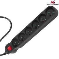 rites laidam - Maclean Power Strip MCE188 5m Black - 3 nuotrauka