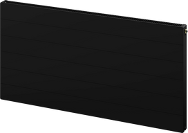 Radiatorius Mexen Line CVL11, 60 cm x 60 cm, apatinio pajungimo dešinėje, 470 W, juoda