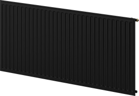 Radiatorius Mexen CVH10 Hygiene, 120 cm x 30 cm, apatinio pajungimo, 397 W, juoda