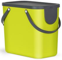 Šiukšlių dėžė rūšiavimui Rotho ALBULA 25L, žalios (lime) sp.