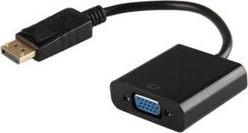 Savio Adapter Displayport / VGA Black