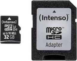Pirkti Intenso Professional 32GB microSDHC UHS-I Class 10  + SD Adapter 3433480 - Photo 1