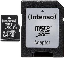 micro - Intenso Professional 64GB microSDXC UHS-I Class 10 3433490 - 1 nuotrauka