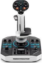 thrustmaster 1 - Thrustmaster Sol-R 1 Flightstick Juoda, Balta (PC) - 1 nuotrauka