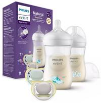 philips rinkinis - Philips Avent Natural Response buteliukų rinkinys SCD837/11, 2 vnt. + čiulptukai, 0 mėn. - 1 nuotrauka