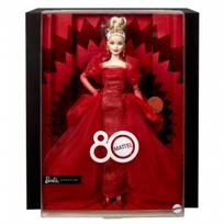 barbe lele - Lėlė Mattel Barbie Signature 80th Anniversary JBJ17, 30 cm - 1 nuotrauka