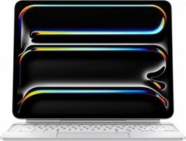 apple magic - Apple Magic Keyboard iPad Pro 13" (M4) - INT Balta (White) - 1 nuotrauka