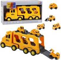 traliukas - WOOPIE Tralas automobilinis rinkinys 5 automobiliai - kelio pagalba - 1 nuotrauka