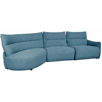 Kampinė sofa CANNES LC, mėlyna (Blue)