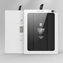 ipad air 5 deklas - Dux Ducis Toby Apple iPad Air 10.9 2020 juodas - 17 nuotrauka