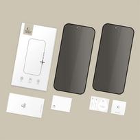 apple iphone - Tech-Protect Glass Spy+ Privacy 2 pack iPhone 17 Air - 1 nuotrauka