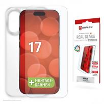 apple 17 - Displex iPhone 17 Real Screen Glass + Case - 1 nuotrauka