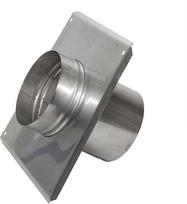 kaminas 100 mm - Kamino stogo plokštė Wadex 102, D100 mm - 1 nuotrauka