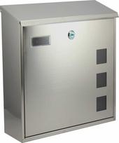 Pašto dėžutė KSX-118-SS, sidabro, 33 cm x 11.8 cm x 35 cm