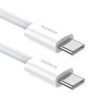 usb duomenu - Baseus Superior Series 2 USB-C į USB-C duomenų kabelis 30W 2m Baltas (White) - 7 nuotrauka
