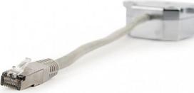 lan adapteris - Gembird Adapter RJ-45 / RJ-45 Black 0.15m - 3 nuotrauka