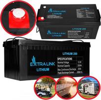 lifepo4 200ah - ExtraLink Akumuliatorius LiFePO4 200AH 12.8V BMS EX.30479 - 2 nuotrauka