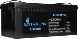 lifepo4 200ah - ExtraLink Akumuliatorius LiFePO4 200AH 12.8V BMS EX.30479 - 3 nuotrauka