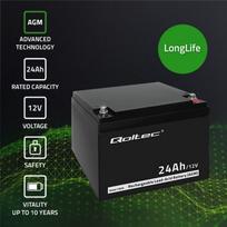 akumuliatorius 12v - Qoltec 53036 - 2 nuotrauka