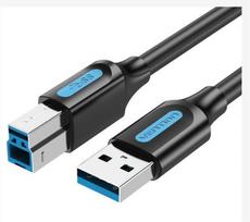 usb 3 0 3m - CABLE USB3.0 MALE TO MALE/3M BLACK COOBI VENTION - 1 nuotrauka