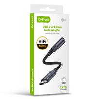 usb c 3.5mm - D-Fruit adapter USB-C - 3,5mm DF126 | 50500 - 1 nuotrauka