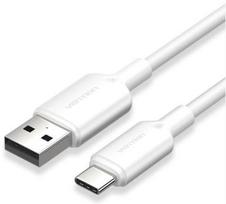 usb c to usb a white - CABLE USB-C TO USB2.0/1M WHITE CTQWF VENTION - 1 nuotrauka