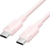 type c to type c laidas 2m - CABLE USB-C TO USB-C/2M PINK TRDPH VENTION - 1 nuotrauka