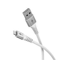 lightning usb a laidas - Goobay Lightning USB-A Supersoft Textile Cable with Metal Plugs | 74511 - 1 nuotrauka