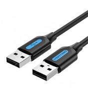 CABLE USB2.0 MALE TO MALE/1.5M BLACK COJBG VENTION