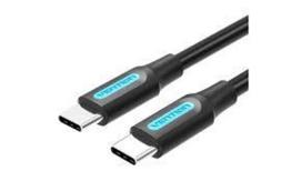 CABLE USB-C TO USB-C/1M BLACK COSBF VENTION