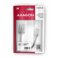 AXAGON RUCM-AFAC USB 3.2 Gen 1 Type-C Male > Type-A Female, cable adapter 0,2m, 3A, ALU