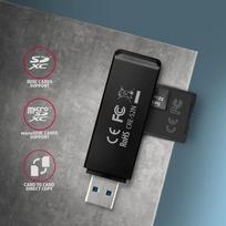 microsd cards - Axagon Slim super-speed USB 3.2 Gen 1 card reader with a direct USB-A connector. | CRE-S2N - 3 nuotrauka