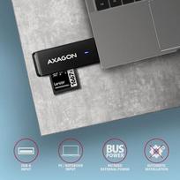 microsd cards - Axagon Slim super-speed USB 3.2 Gen 1 card reader with a direct USB-A connector. | CRE-S2N - 4 nuotrauka
