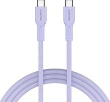 CANYON cable OnWire 60CL C-C 60W COLOR Braided 1m Purple | CND-CCAP60AB10PU