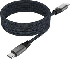 cable magnetic - Fixed | Magnetic Braided Cable USB-C/USB-C, USB 2.0, Gray | FIXDBM-CC2-GR - 1 nuotrauka