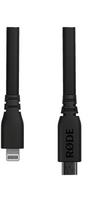 adapteris veiksmo kamerai - Rode cable SC19 USB-C - Lightning, black - 1 nuotrauka