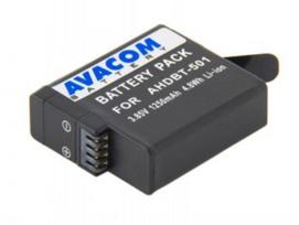 gopro hero 5 - AVACOM GOPRO AHDBT-501, AABAT-001 LI-ION 3.7V 1250MAH 4.8WH, HERO 5, HERO 6 BLACK, HERO 7 BLACK, HERO 8 | VIGO-BT501-837 - 1 nuotrauka