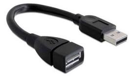 Akyga Adapter USB / USB Black 0.15m