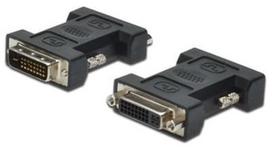 dvi kabelis - Assmann DualLink Adapter DVI-D/DVI-I Black - 1 nuotrauka