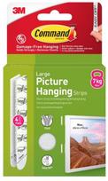 3M Command Strips Large 4pcs, white | 7100336547