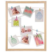 nuotrauku remeliai 40x50 - Photo frame Milano 40x50 Polaroid, natural | 21376 - 1 nuotrauka