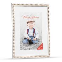 Photo frame Action 4 21x29,7, white/gold | 21492