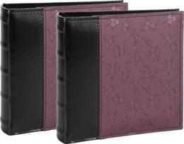 Album B 10x15/200MS Flower-5 BP, purple 2pcs | 10246