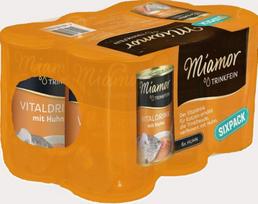 Miamor Trinkfein Vištienos sriuba katėms, 135 ml, 6x