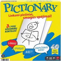Mattel Stalo žaidimas PICTIONARY (lietuvių kalba), JGF68
