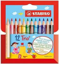 Stabilo Trio Thick Mini Pencils 12pcs